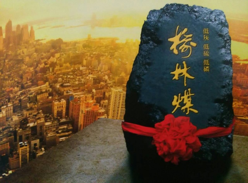 这块煤是榆林煤炭的“代言人”,曾在多个重要会议(展览)上展出。
